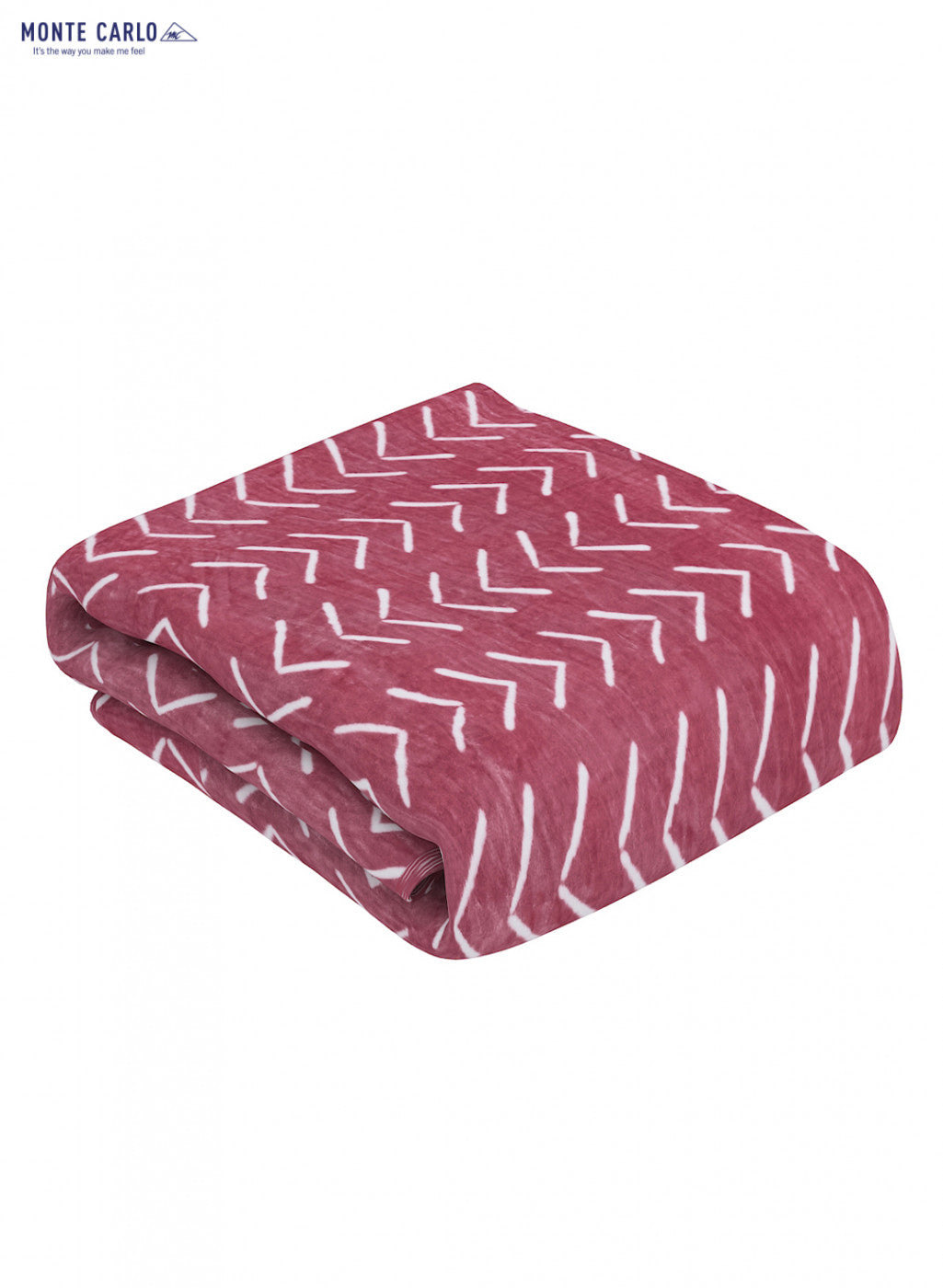 Printed Mink Single Blanket for Mild Winter -1 Ply