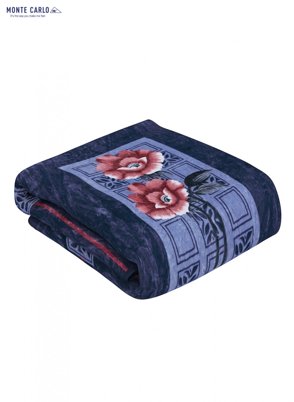 Printed Mink Single Blanket for Mild Winter -1 Ply