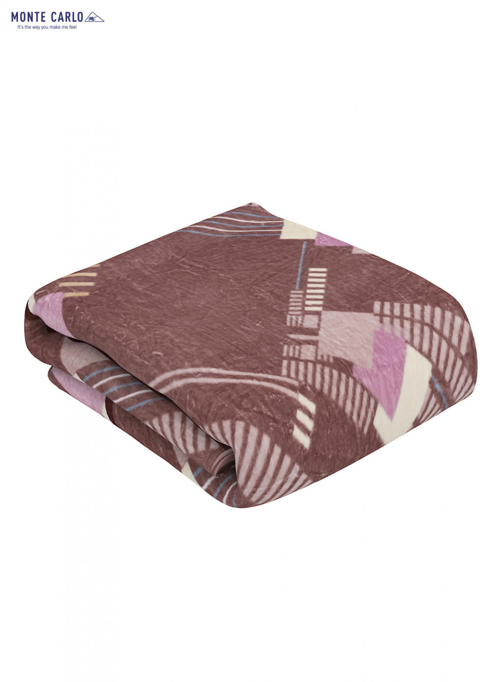 Printed Mink Single Blanket for Mild Winter -1 Ply