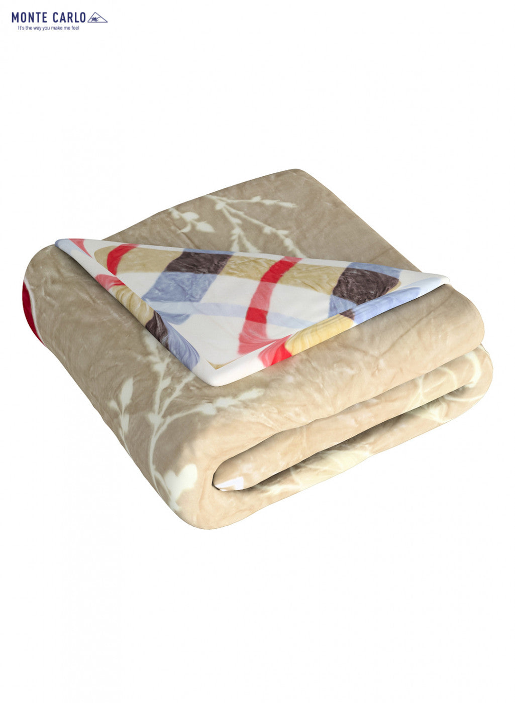 Printed Mink Double Blanket for Heavy Winter -2 Ply