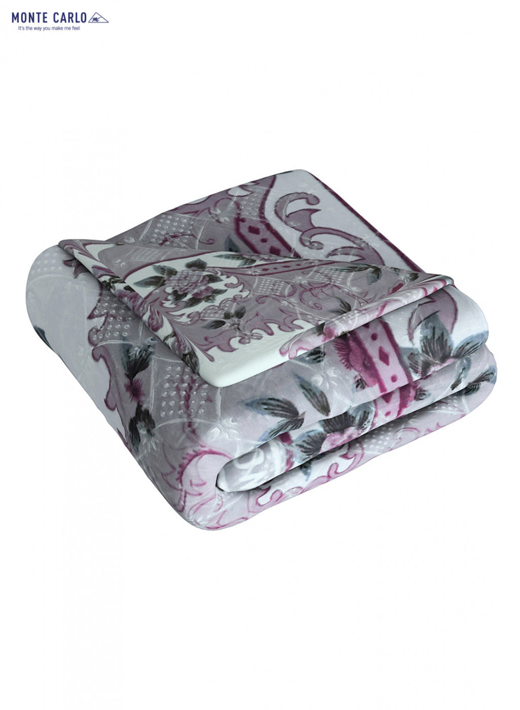 Printed Mink Double Blanket for Heavy Winter -2 Ply