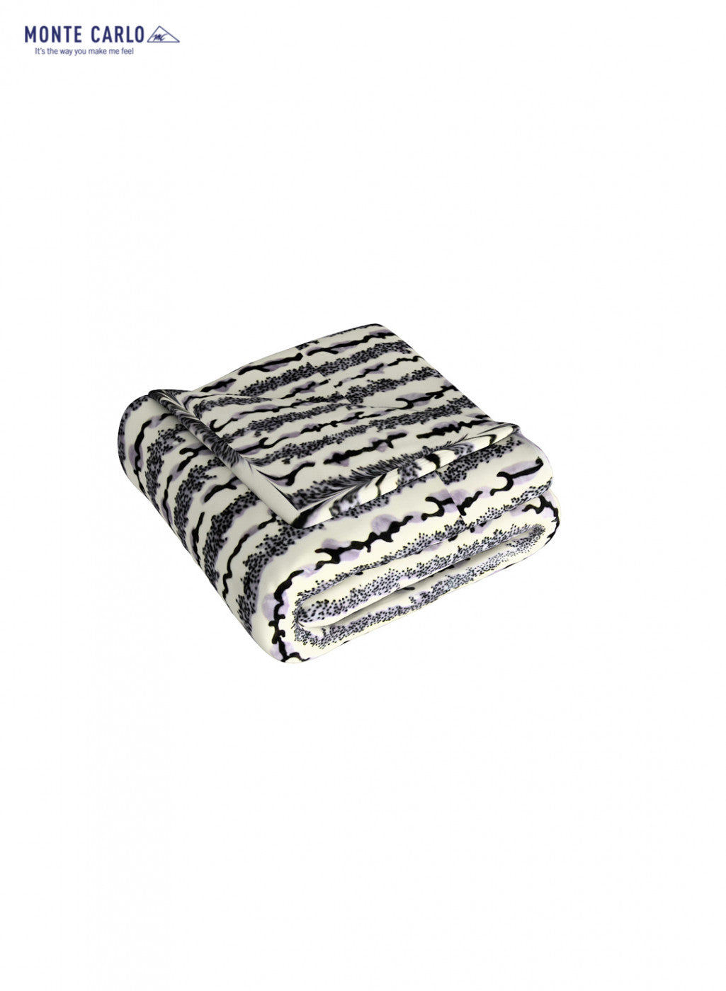 Double Bed Multicolor Mink Blanket - 1 Ply