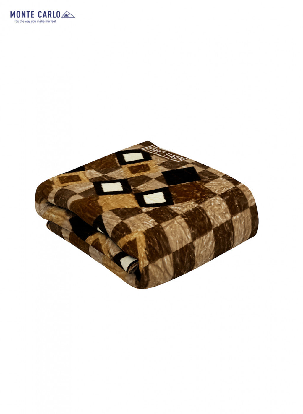 Double Bed Multicolor Mink Blanket - 2 Ply