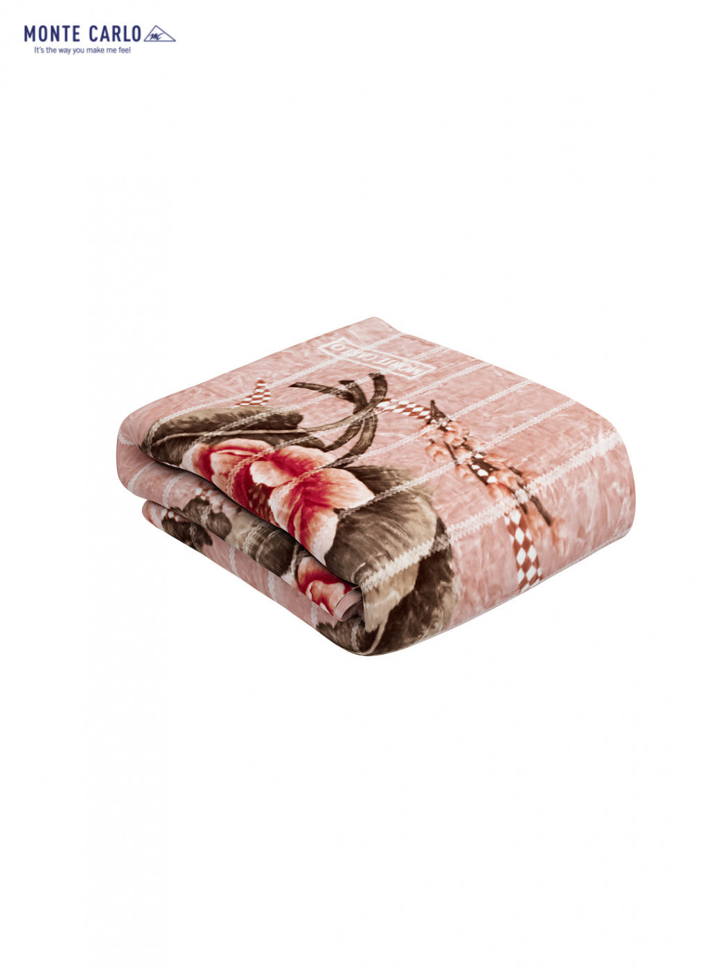 Double Bed Multicolor Mink Blanket - 2 Ply