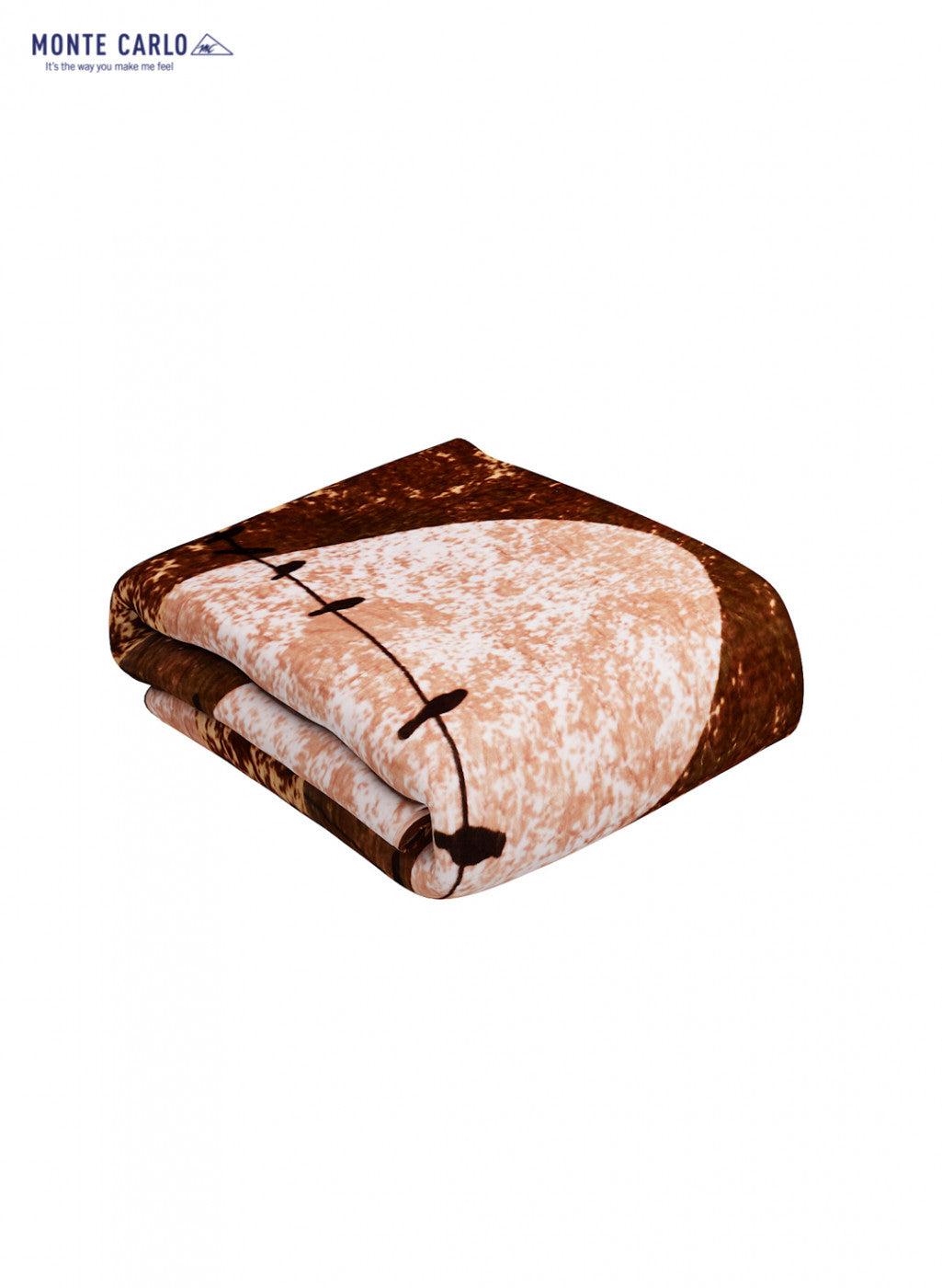 Double Bed Multicolor Mink Blanket - 1 Ply