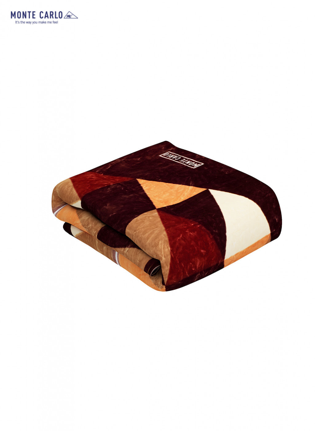 Double Bed Multicolor Mink Blanket - 2 Ply