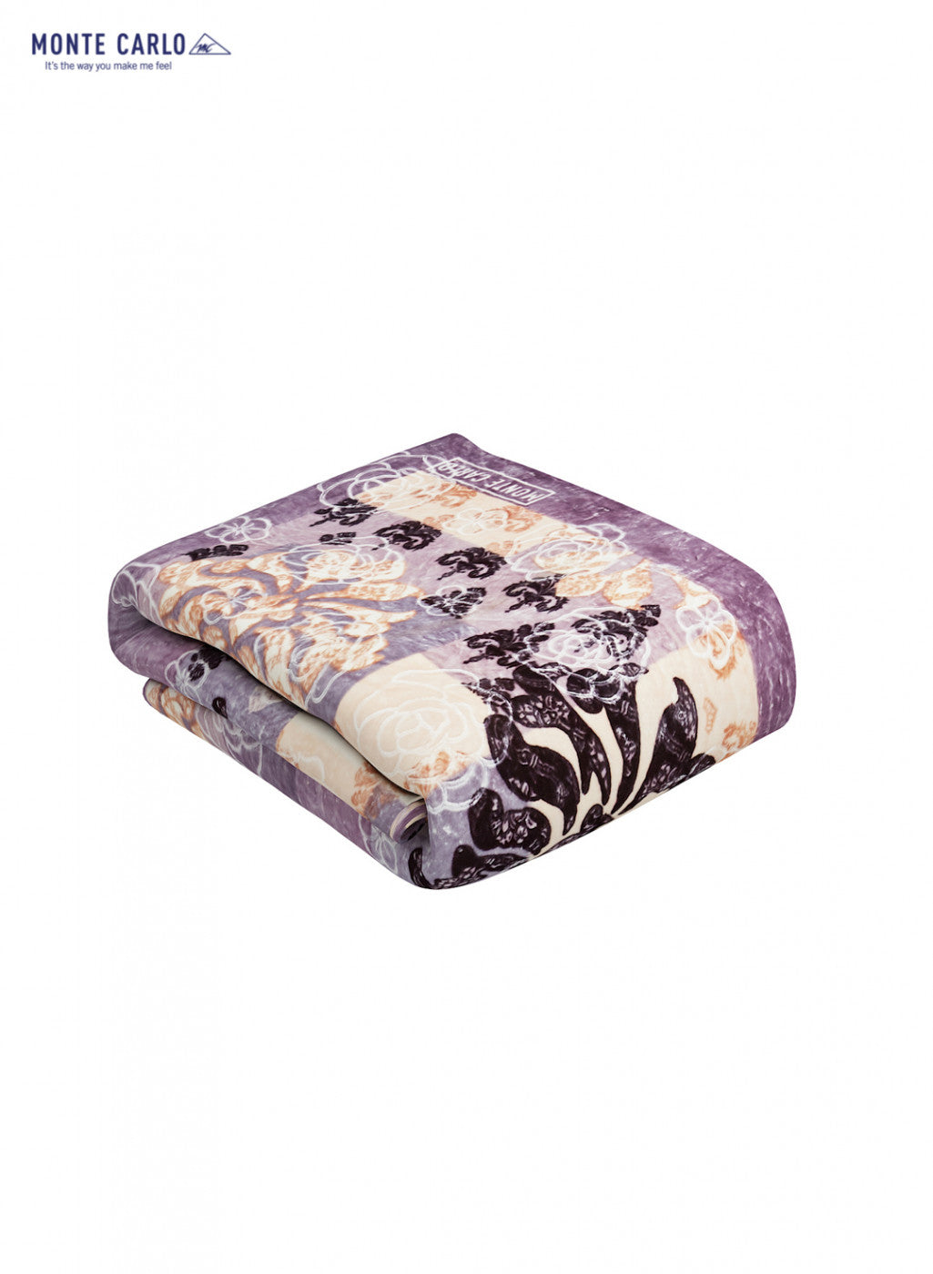 Double Bed Multicolor Mink Blanket - 2 Ply