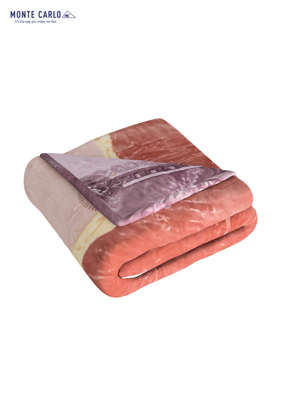 Double Bed Multicolor Mink Blanket - 2 Ply