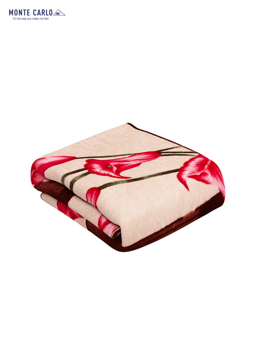 Single Bed Multicolor Mink Blanket - 1 Ply