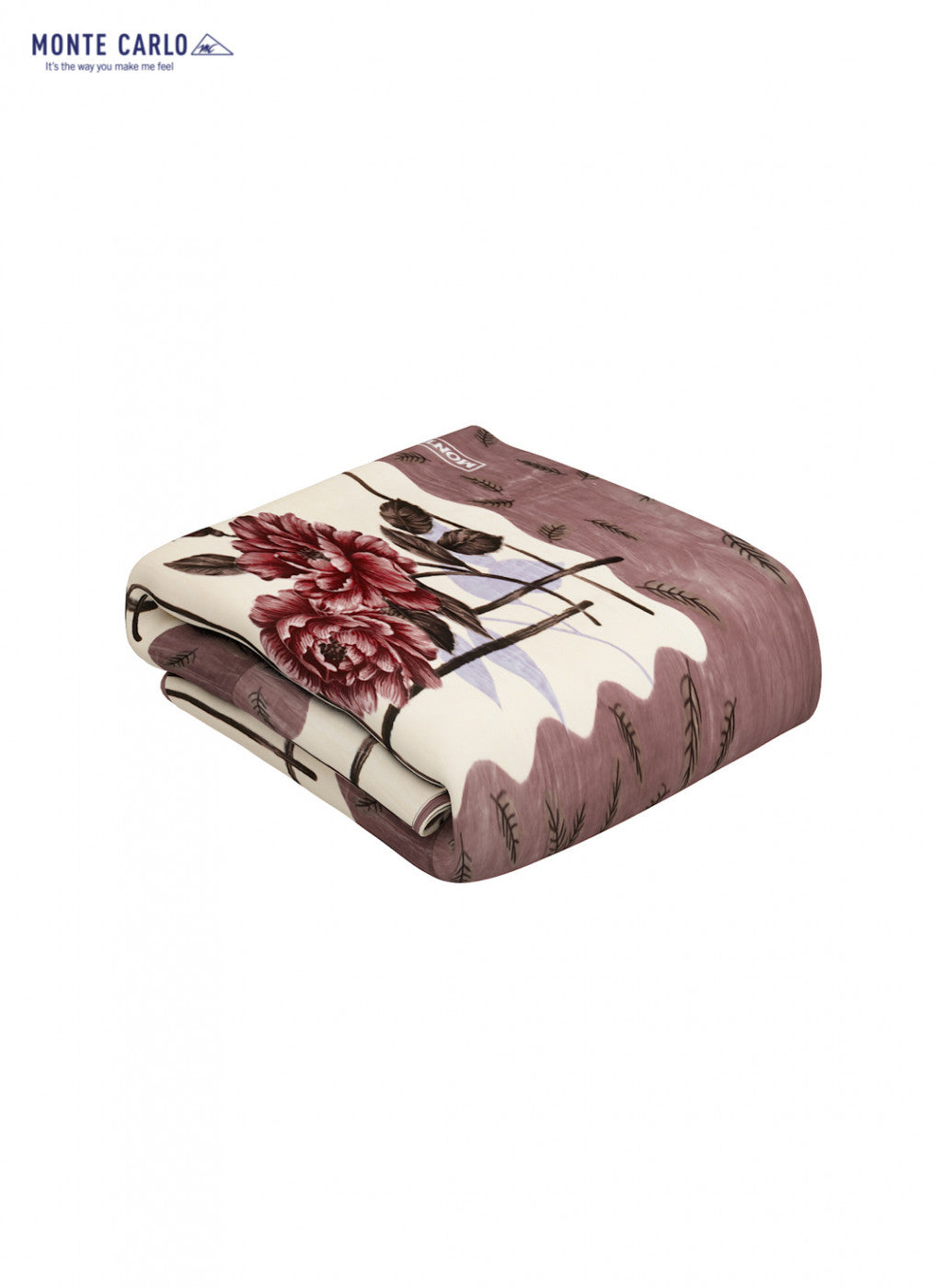 Printed Mink Single Blanket for Heavy Winter -2 Ply