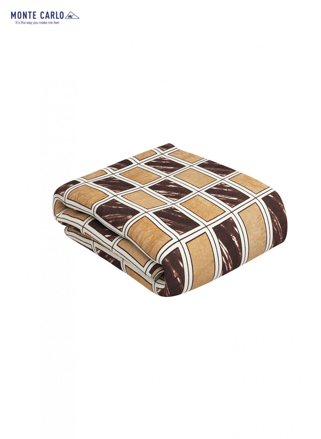 Printed Mink Double Blanket for AC Room -1 Ply