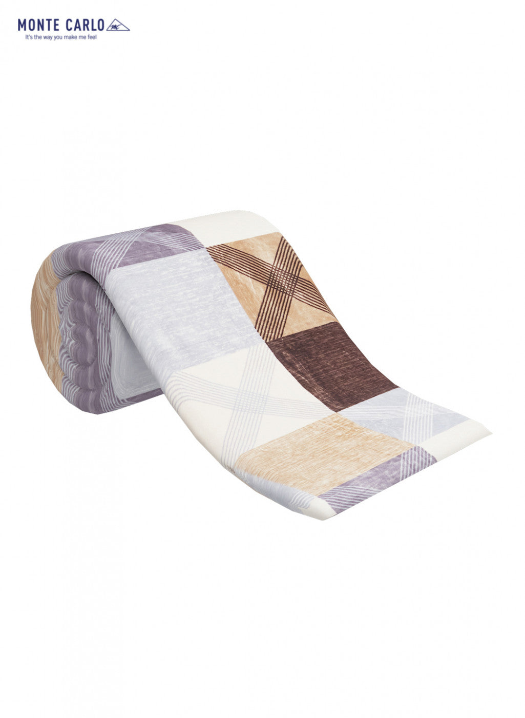 Printed Mink Single Blanket for AC Room -1 Ply