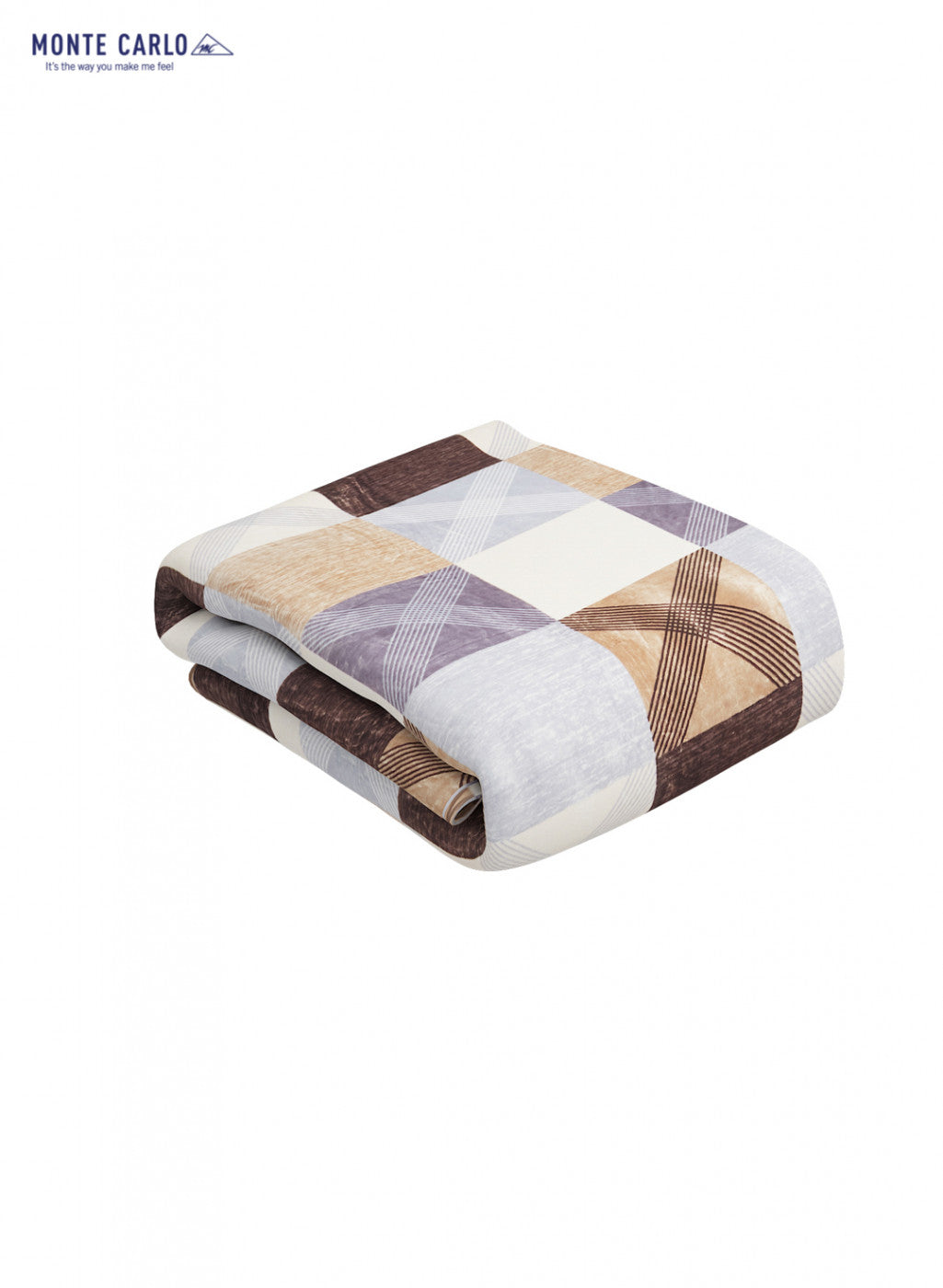 Printed Mink Single Blanket for AC Room -1 Ply