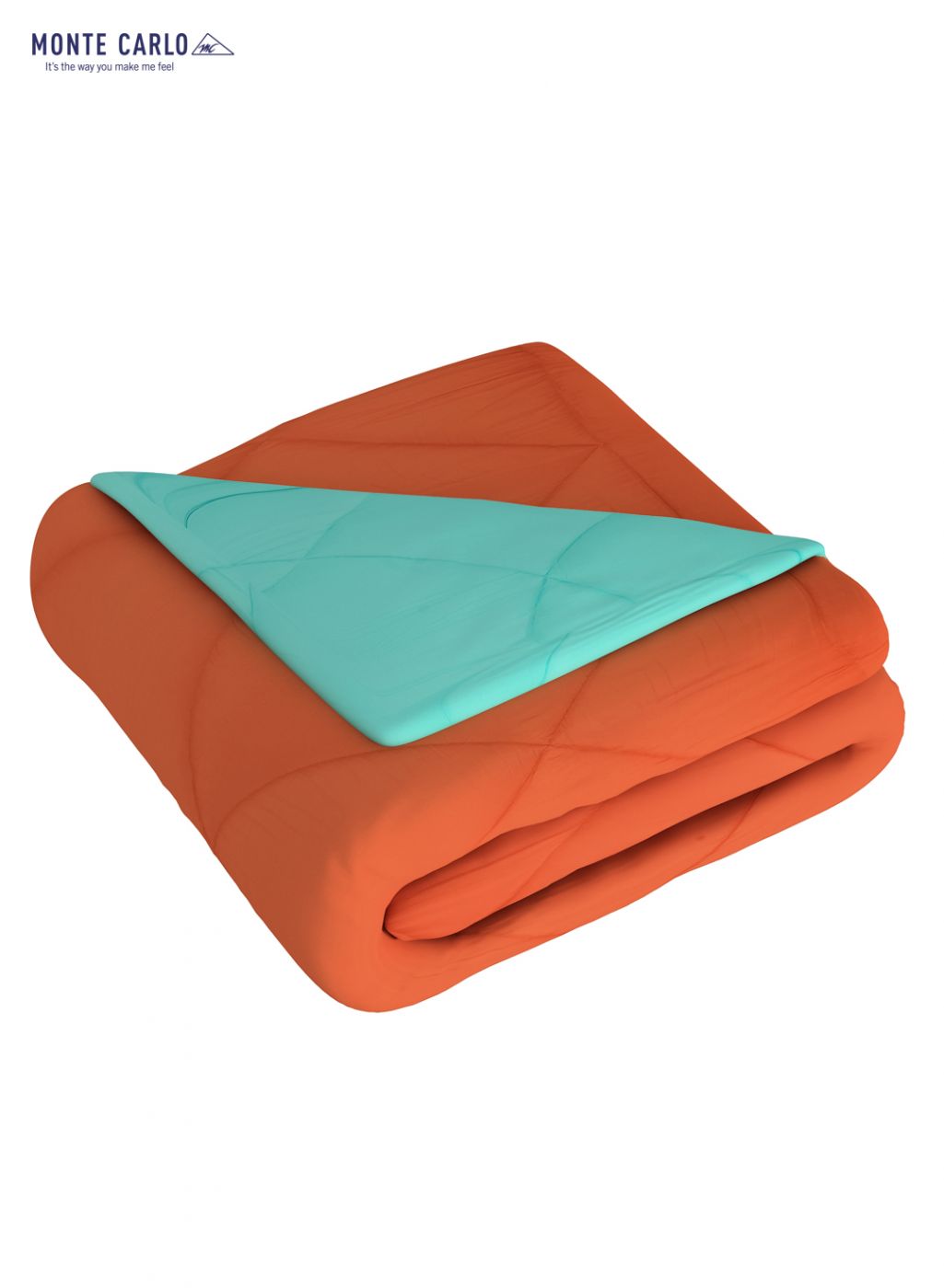 Solid Microfibre Double Comforter for Mild Winter