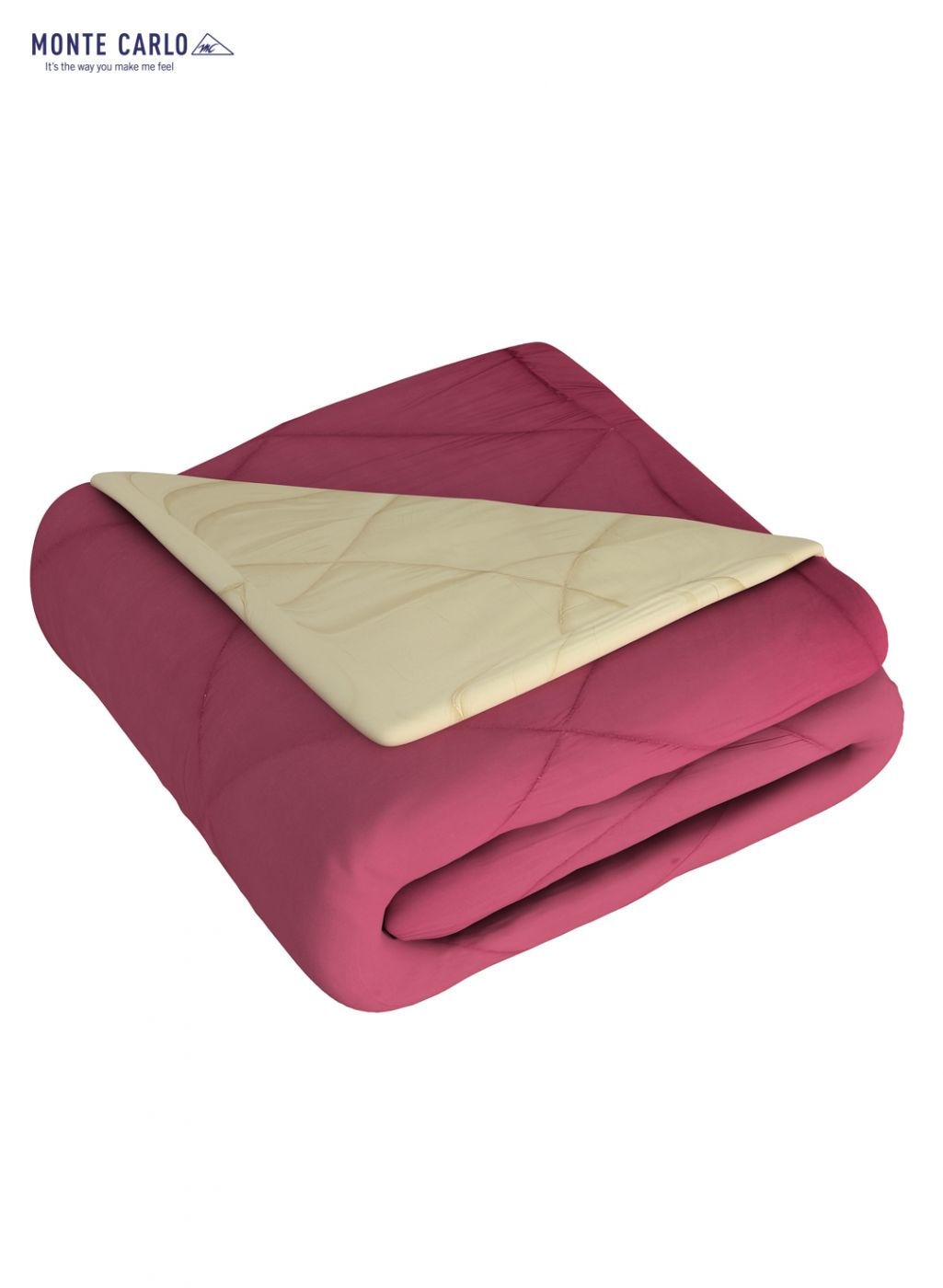 Solid Microfibre Double Comforter for Mild Winter