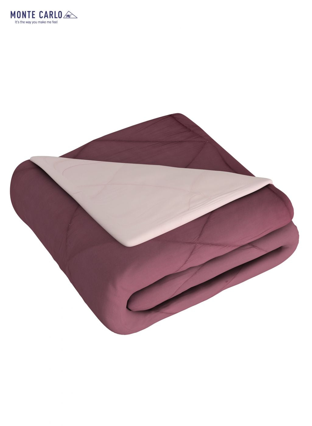 Solid Microfibre Double Comforter for Mild Winter