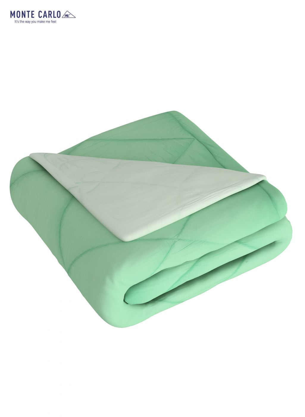 Solid Microfibre Double Comforter for Mild Winter