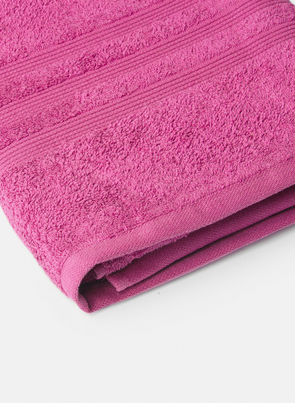 Pink Cotton 625 GSM Bath Towel