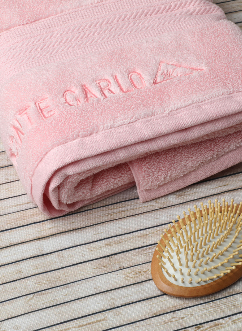 Pink Cotton 650 GSM Bath Towel