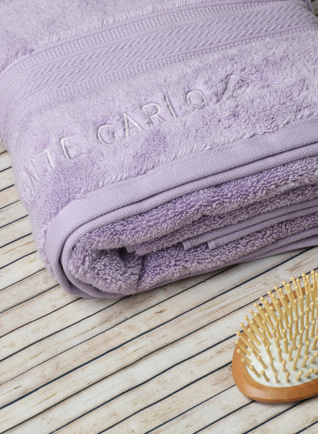 Purple Cotton 650 GSM Bath Towel